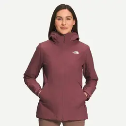 The North Face: Бордовая куртка 