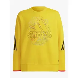 adidas: Жёлтый свитшот