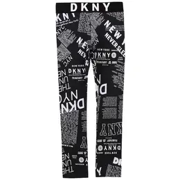 DKNY: Трикотажные легинсы