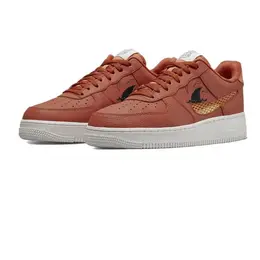 NIKE: Оранжевые кроссовки Air Force 1