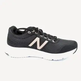 New Balance: Чёрные кроссовки 