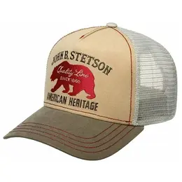 STETSON: Бежевая кепка 