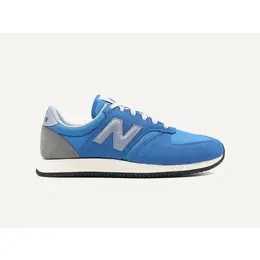 New Balance: Голубые кроссовки 