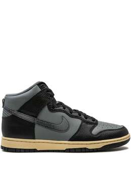 Nike: Чёрные кроссовки  Dunk High