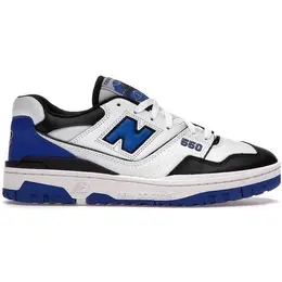 New Balance: Синие кроссовки  550