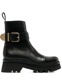 Chloé: Чёрные ботинки 