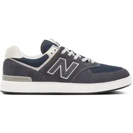 New Balance: Синие кроссовки 
