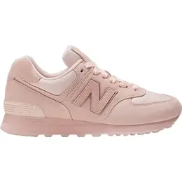 New Balance: Розовые кроссовки  574