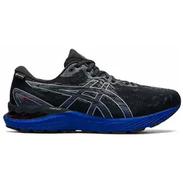 Кроссовки Asics GEL-CUMULUS 23 G-TX, летние, беговые, анатомическая стелька, мембранные, светоотражающие элементы, размер 11, черный, синий 101555640220