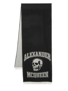 Alexander McQueen: Шарф с принтом 