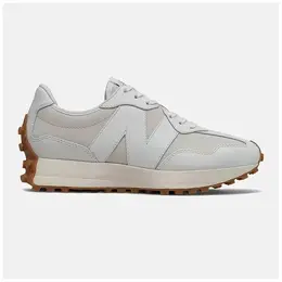 New Balance: Белые кроссовки 