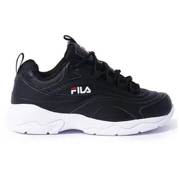 Fila: Чёрные кроссовки 