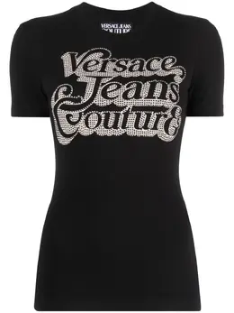 Versace Jeans Couture: Футболка с принтом