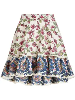 ETRO: Юбка с принтом 