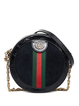 Gucci Pre-Owned: Чёрная сумка через плечо