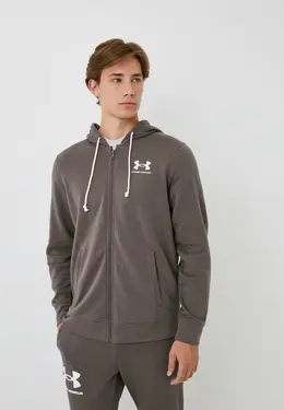 Under Armour: Коричневая толстовка