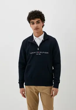 Tommy Hilfiger: Синий свитшот