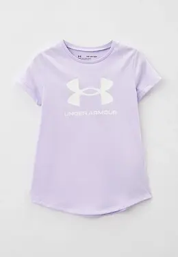 Under Armour: Фиолетовая футболка