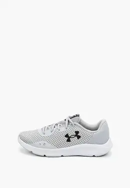 Under Armour: Серые кроссовки 