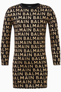 Balmain: Хлопковое платье