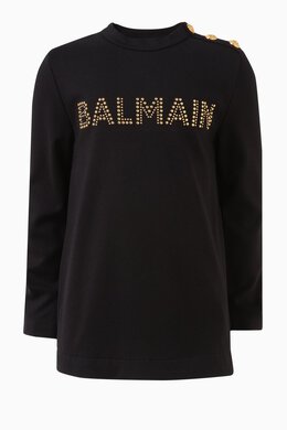 Balmain: Платье из вискозы