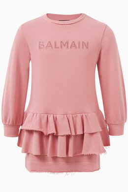 Balmain: Хлопковое платье