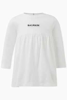 Balmain: Хлопковое платье