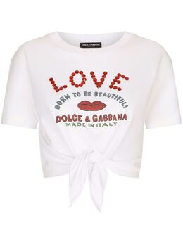 Dolce & Gabbana: Хлопковая футболка T