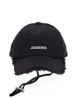 Jacquemus: Чёрная кепка La Casquette