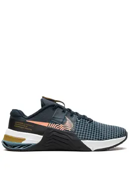 Nike: Синие кроссовки 