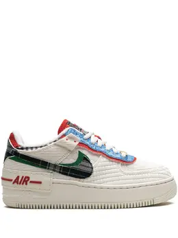 Nike: Белые кроссовки  Air Force 1 Shadow