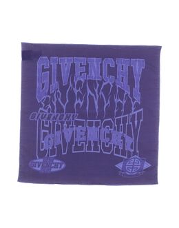 GIVENCHY: Фиолетовый шарф 