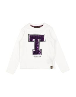 TRUSSARDI JUNIOR: Футболка с блёстками 