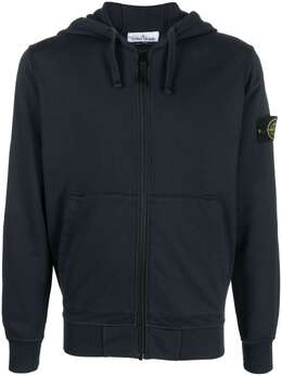 Stone Island: Голубая толстовка 