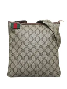 Gucci Pre-Owned: Коричневая сумка через плечо