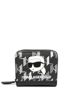 Karl Lagerfeld: Чёрный кошелёк Ikonik Karl