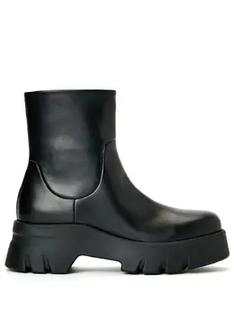 Gianvito Rossi: Чёрные ботинки 