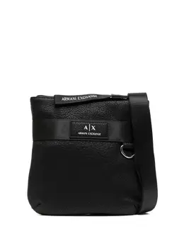 Armani Exchange: Чёрная сумка