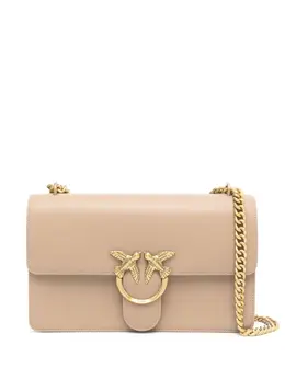PINKO: Бежевая сумка  Classic Love