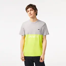 Lacoste: Двухцветная футболка 