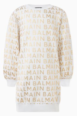 Balmain: Хлопковое платье