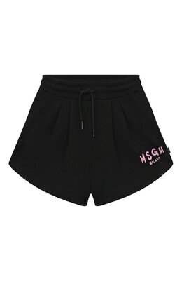 Хлопковые шорты MSGM Kids ms029329