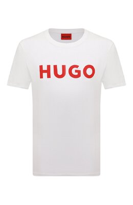 Хлопковая футболка Hugo 50467556