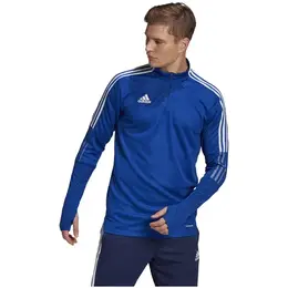 adidas: Синяя толстовка 