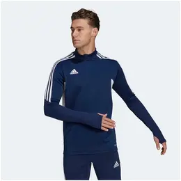 adidas: Синяя толстовка 