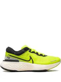 Nike: Зелёные кроссовки 