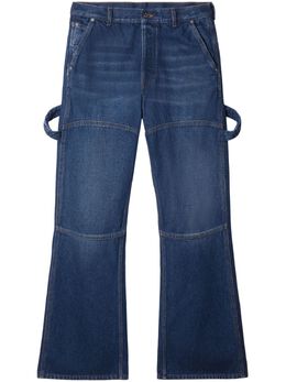 Off-White: Расклешённые джинсы  Carpenter