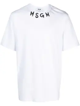 MSGM: Футболка с принтом 