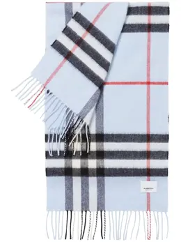 Burberry: Многоцветный шарф  Classic Check