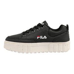 Fila: Чёрные кроссовки Sandblast